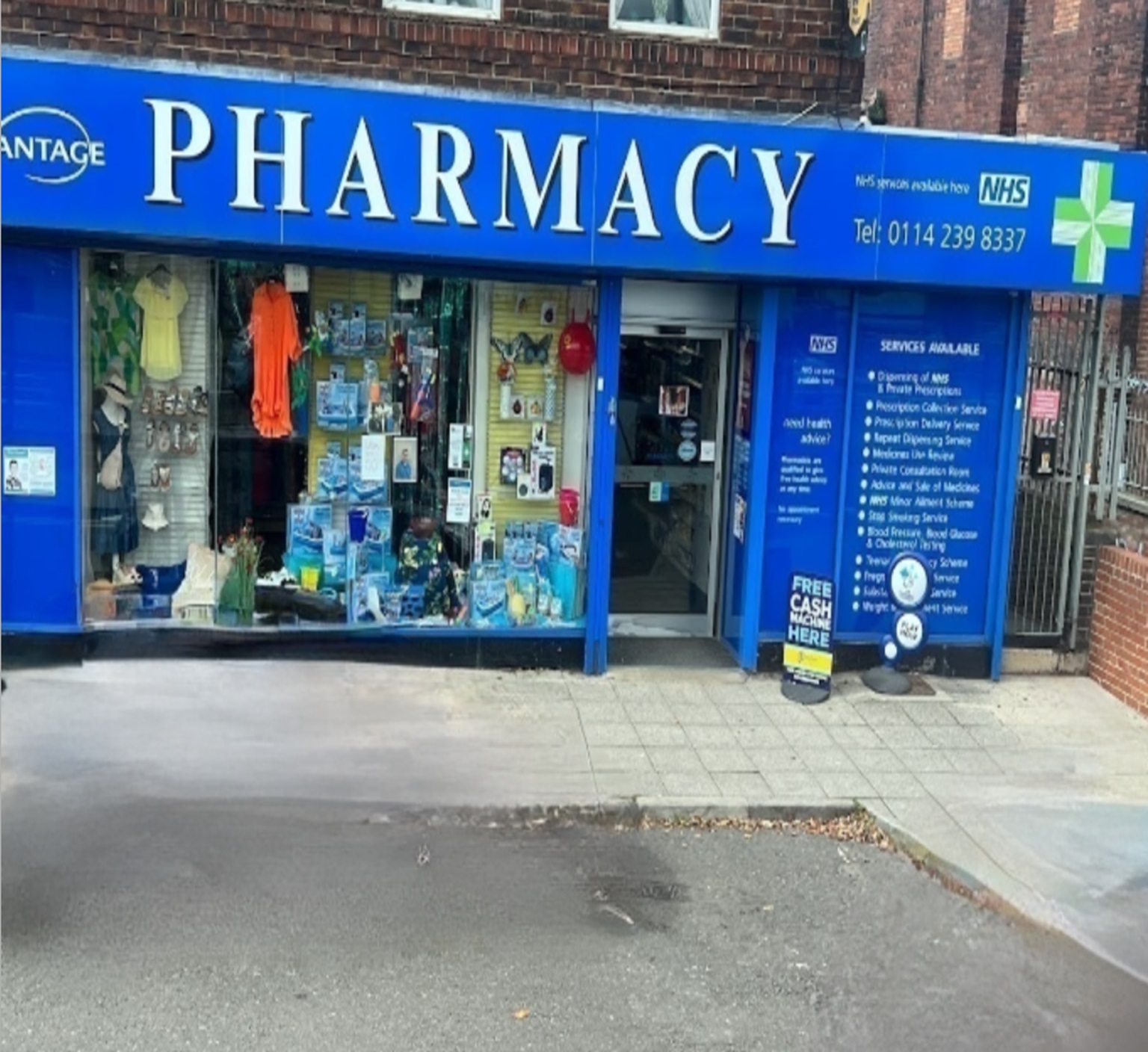 Vantage Pharmacy Sheffield